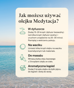 Jak stosować olejek Medytacja K. HEBDA – naturalne sposoby użycia do aromaterapii i relaksu