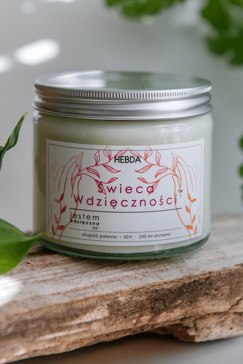 Świeca wdzięczności Klaudyna Hebda sklep