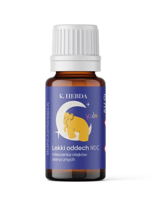 Mieszanka olejków eterycznych Lekki Oddech Noc – packshot na białym tle