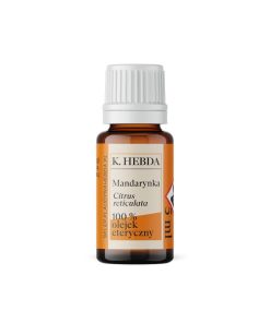 Olejek eteryczny z mandarynki 5 ml – łagodny, dziecięcy aromat.