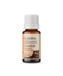 Olejek eteryczny goździkowy K. HEBDA – naturalny olejek o korzennym aromacie
