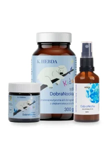 Zestaw DobraNocka K. Hebda – naturalne produkty dla dzieci wspierające spokojny sen