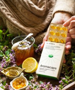 Aromacaps K. HEBDA z miodem, cytryną i oregano – naturalne wsparcie odporności