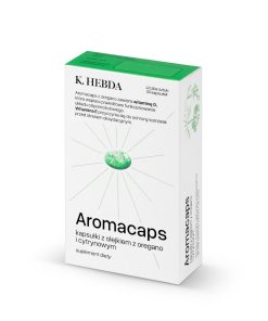 Aromacaps K. HEBDA – kapsułki z olejkiem z oregano i cytrynowym, 30 sztuk