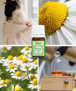 Olejek Rumiankowy K. Hebda 5 ml – naturalny olejek eteryczny z rumianku rzymskiego, łagodność i ciepło