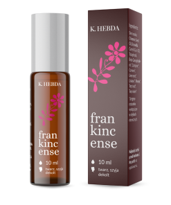 Roll-on Frankincense K. HEBDA – olejek z kadzidłowca do twarzy i masażu Kobido