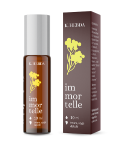 Roll-on Immortelle K. HEBDA – olejek z kocanek włoskich dla skóry po 30. roku życia