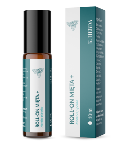 Roll-on Mięta PLUS K. HEBDA – orzeźwiający olejek eteryczny w formie roll-onu