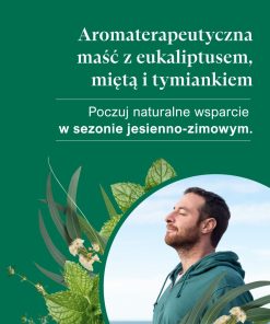 Aromaterapeutyczna maść Liptus K. Hebda z eukaliptusem, miętą i tymiankiem