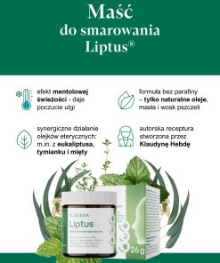 Właściwości maści Liptus K. Hebda