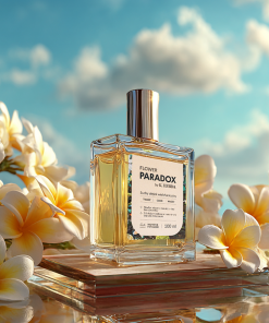 Suchy olejek Flower Paradox na tle kwiatów