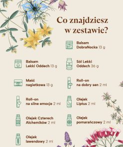 Zestaw K. Hebda na 10-lecie – 10 bestsellerów w wersjach mini: balsamy, olejki, roll-ony i maść nagietkowa