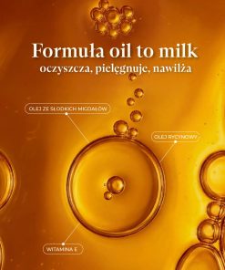 Olejek pod prysznic Paradox – formuła „oil to milk” z witaminą E, olejem rycynowym i olejem ze słodkich migdałów