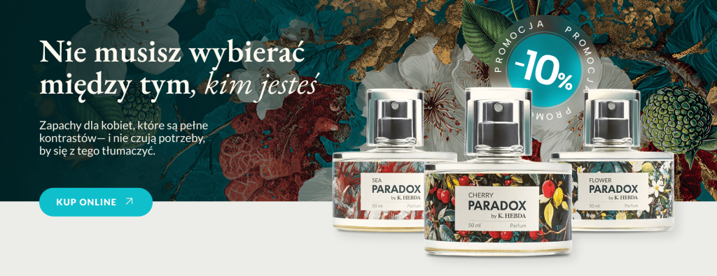 Perfumy z serii K.Hebda Paradox z rabtem 10%