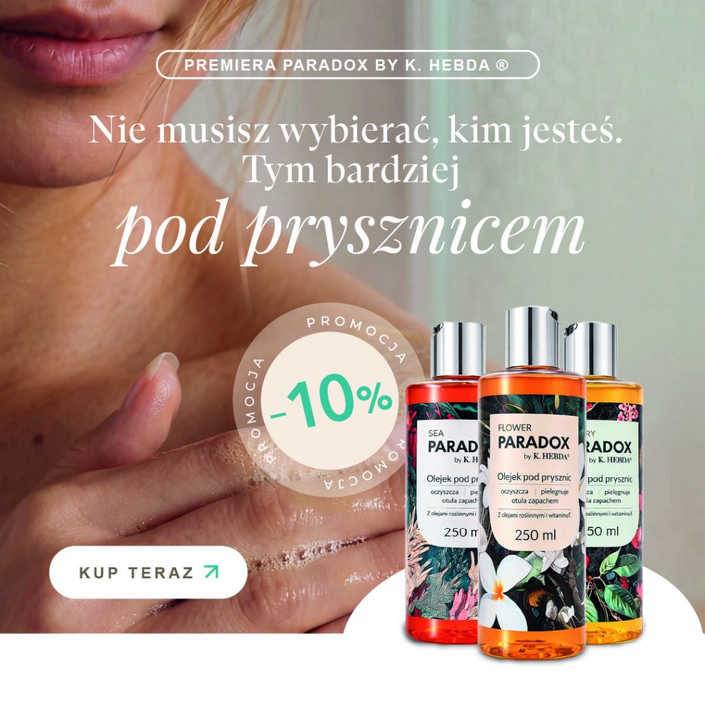 olejki pod prysznic Paradox by K. Hebda