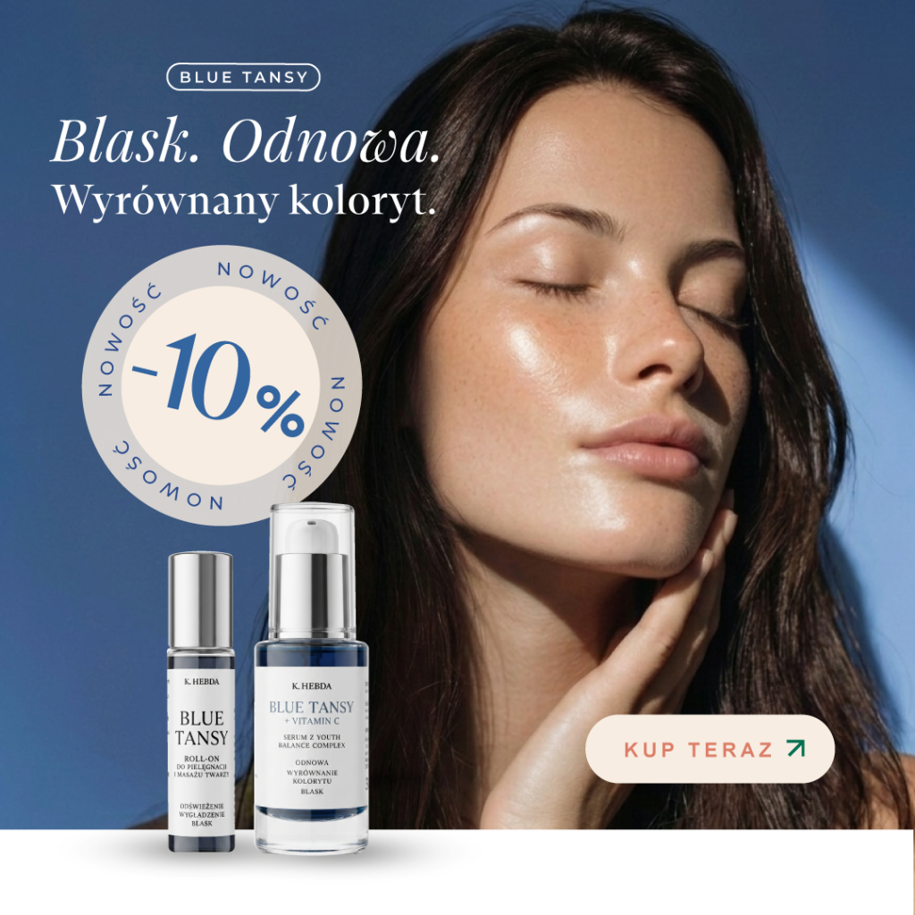 Premiera serii Blue Tansy: serum i roll-on