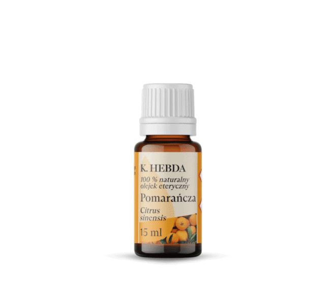 Olejek eteryczny Pomarańcza K. Hebda 5 ml – naturalny olejek cytrusowy Citrus sinensis