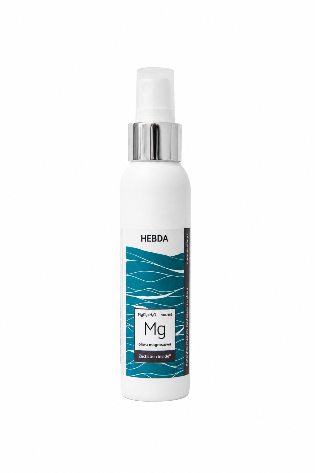 Oliwa Magnezowa K. Hebda 100 ml w sprayu z naturalnym chlorkiem magnezu Zechstein Inside®