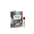 Packshot próbki perfum Sea Paradox na białym tle – świeży, przyprawowy zapach z akordem morskim