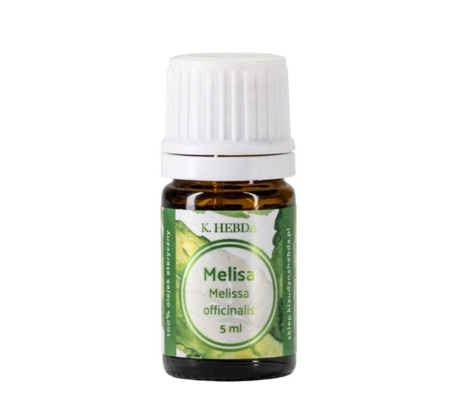 Olejek Melisowy K. Hebda 5 ml – naturalny olejek eteryczny z melisy
