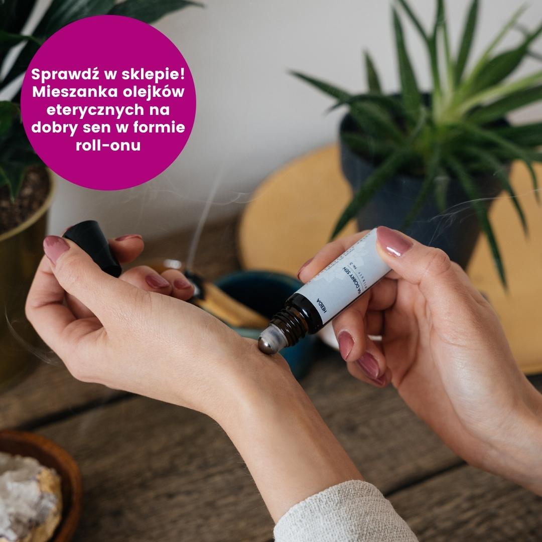 Aromaterapia na sen Roll-on na dobry sen z Zestawie na spokój