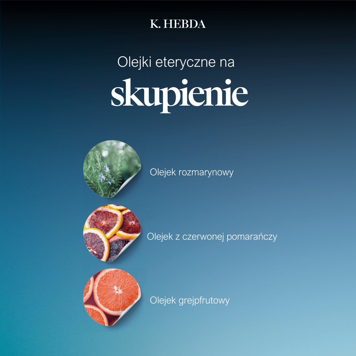 Olejki eteryczne na skupienie
