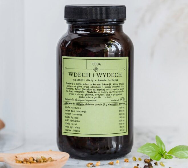 Herbatka ziołowa Wdech i Wydech