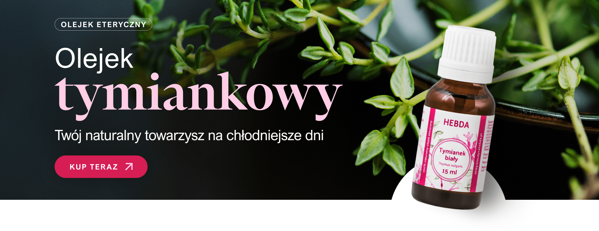 Olejek tymiankowy