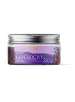 Lawendowy peeling cukrowy K. Hebda Lavandula – packshot na białym tle