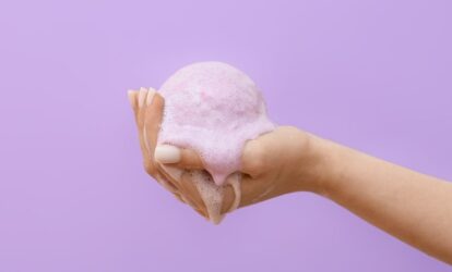 lawendowe kule do kąpieli diy
