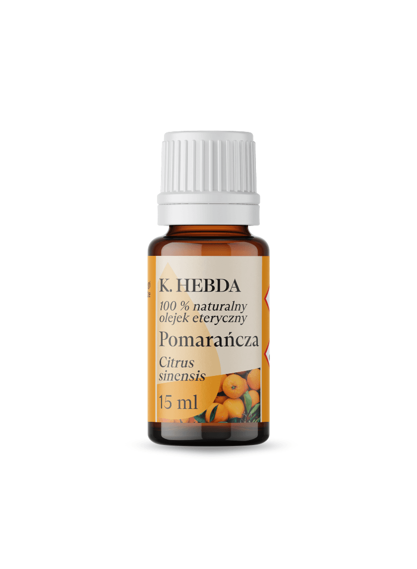 Olejek eteryczny Pomarańcza K. Hebda 5 ml – naturalny olejek cytrusowy Citrus sinensis