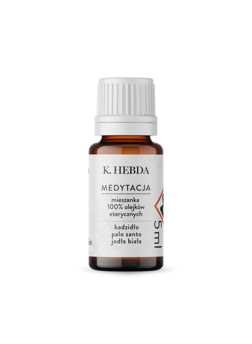 Olejek eteryczny Medytacja 5 ml K. HEBDA – koncentracja natury w małej butelce