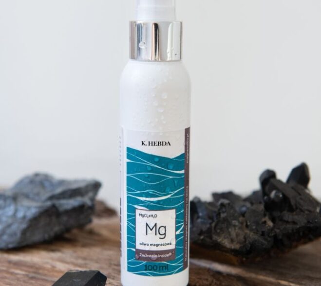 Oliwa magnezowa K. Hebda – naturalny spray z magnezem Zechstein Inside