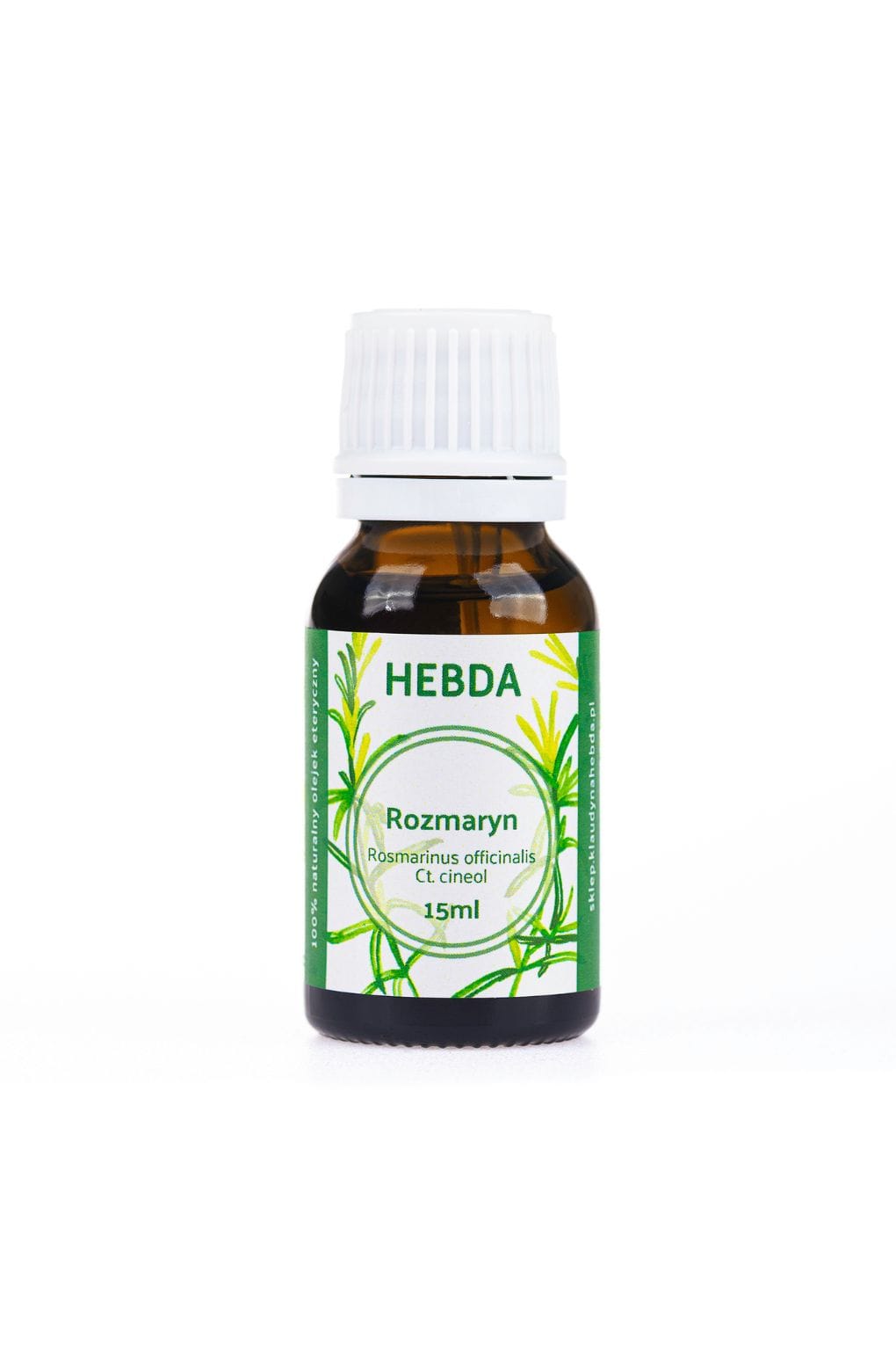 Olejek Rozmarynowy K. Hebda 15 ml – naturalny olejek eteryczny z rozmarynu