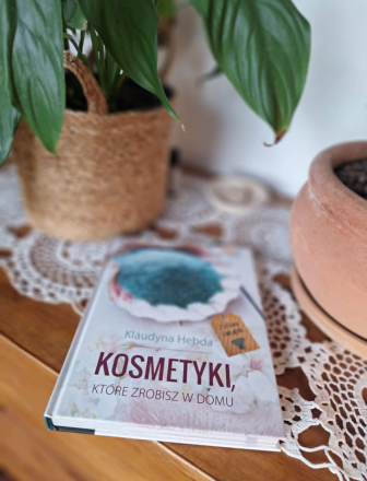 Książka Kosmetyki, które zrobisz w domu Klaudyny Hebdy
