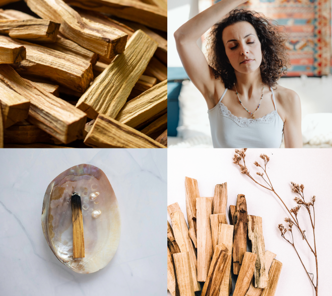 Palo Santo K. Hebda – naturalne drewienko zapachowe - kolaż produktu