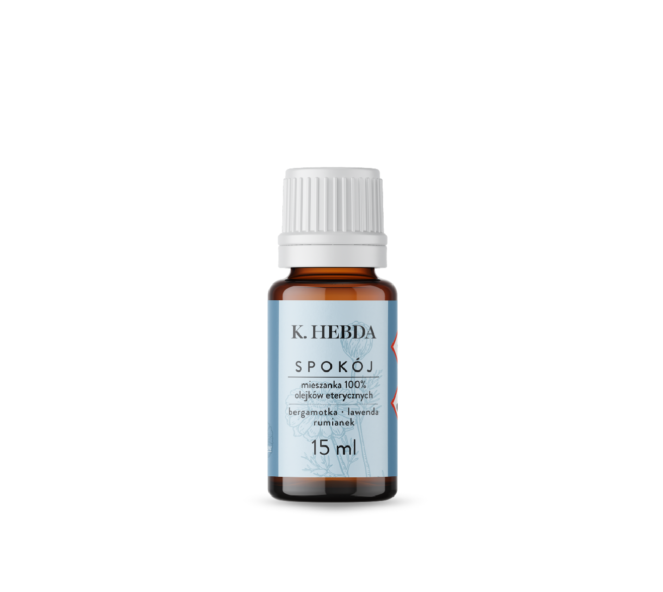 Mieszanka olejków eterycznych Spokój 5 ml K. HEBDA – naturalne wsparcie relaksu i spokojnego snu